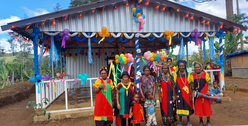 Community resource centre built with the support of IOM, UN PBF