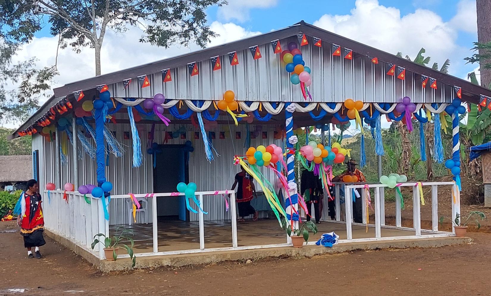 Community Resource Centre built with the support of IOM and UN PBF 