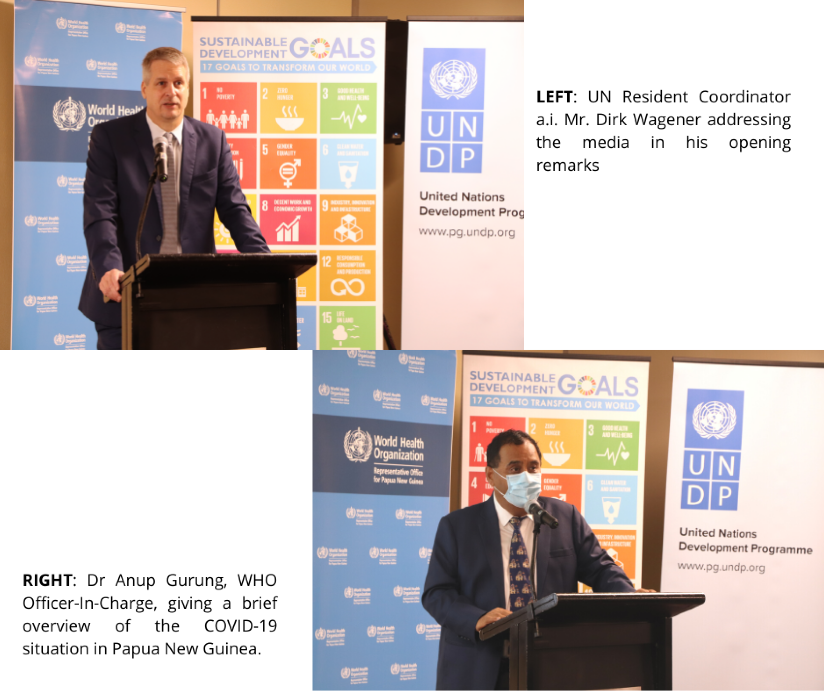UN RC a.i. and WHO OIC