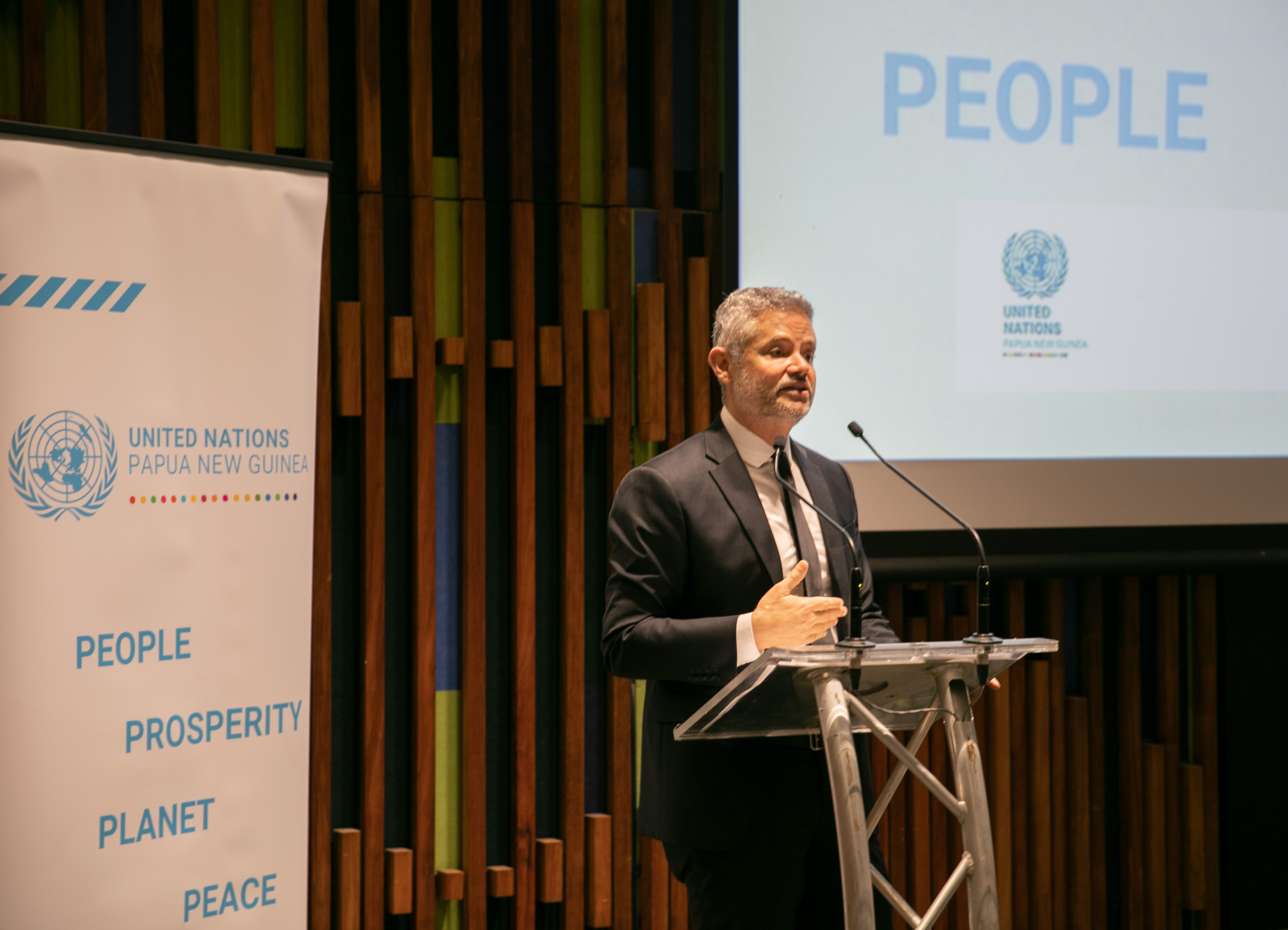 Richard Howard, United Nations Resident Coordinator in Papua New Guinea 
