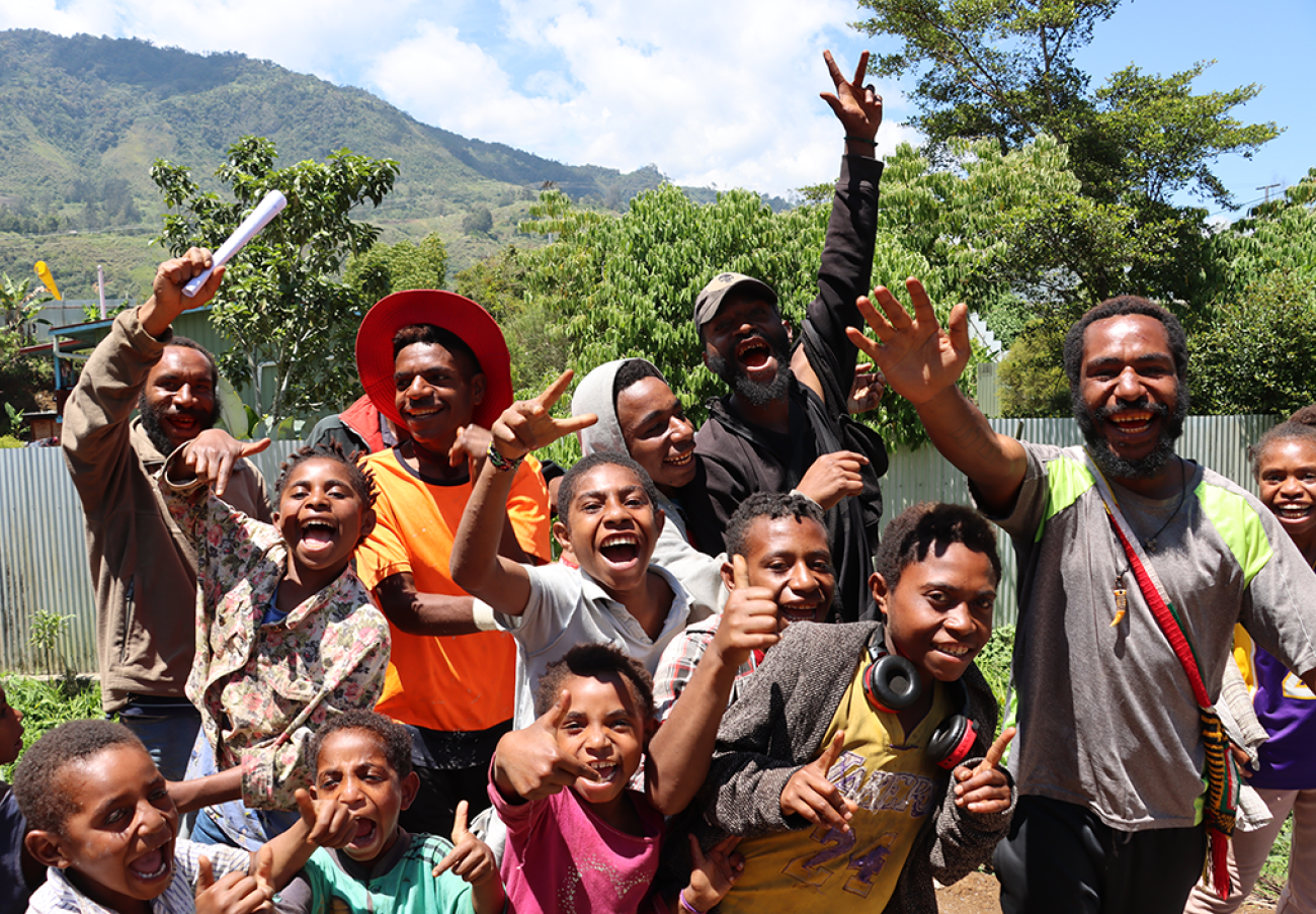 NK Association, a youth organisation in North Kagua, Southern Highlands, Papua New Guinea.