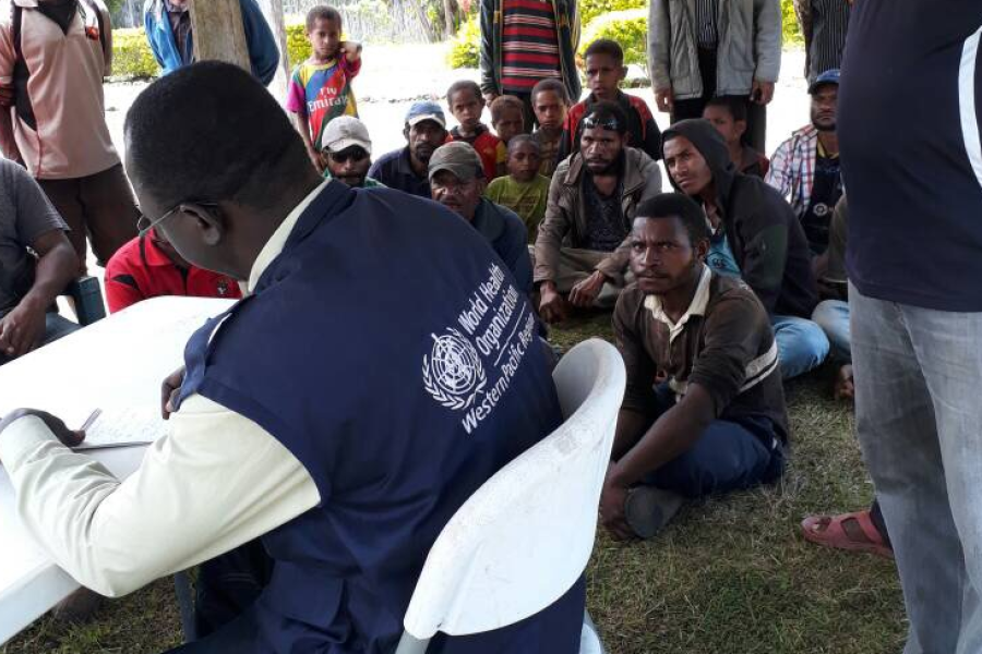 UN supports Government of PNG in EQ earthquake response efforts
