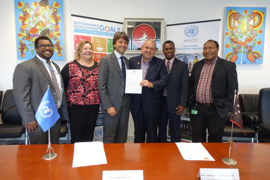 99-year Special Purposes Lease presented to build UN Haus