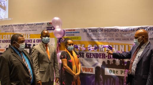 Launch of 20 days of activism for the website.