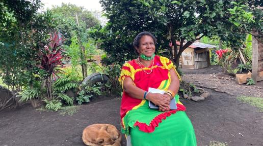 Eriko Furerefa, Kafe Urban Settlers Women’s Association, Goroka, Eastern Highlands Province