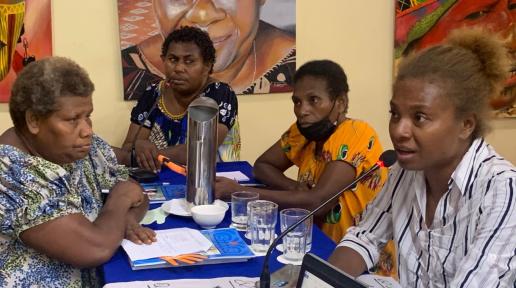 Participants attending the consultation workshop in Kokopo, East New Britain Province
